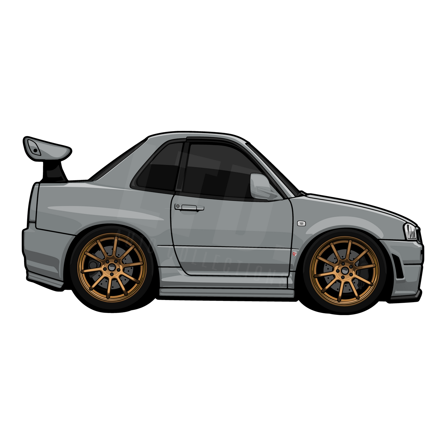 Nissan Skyline R34 GTR Rug