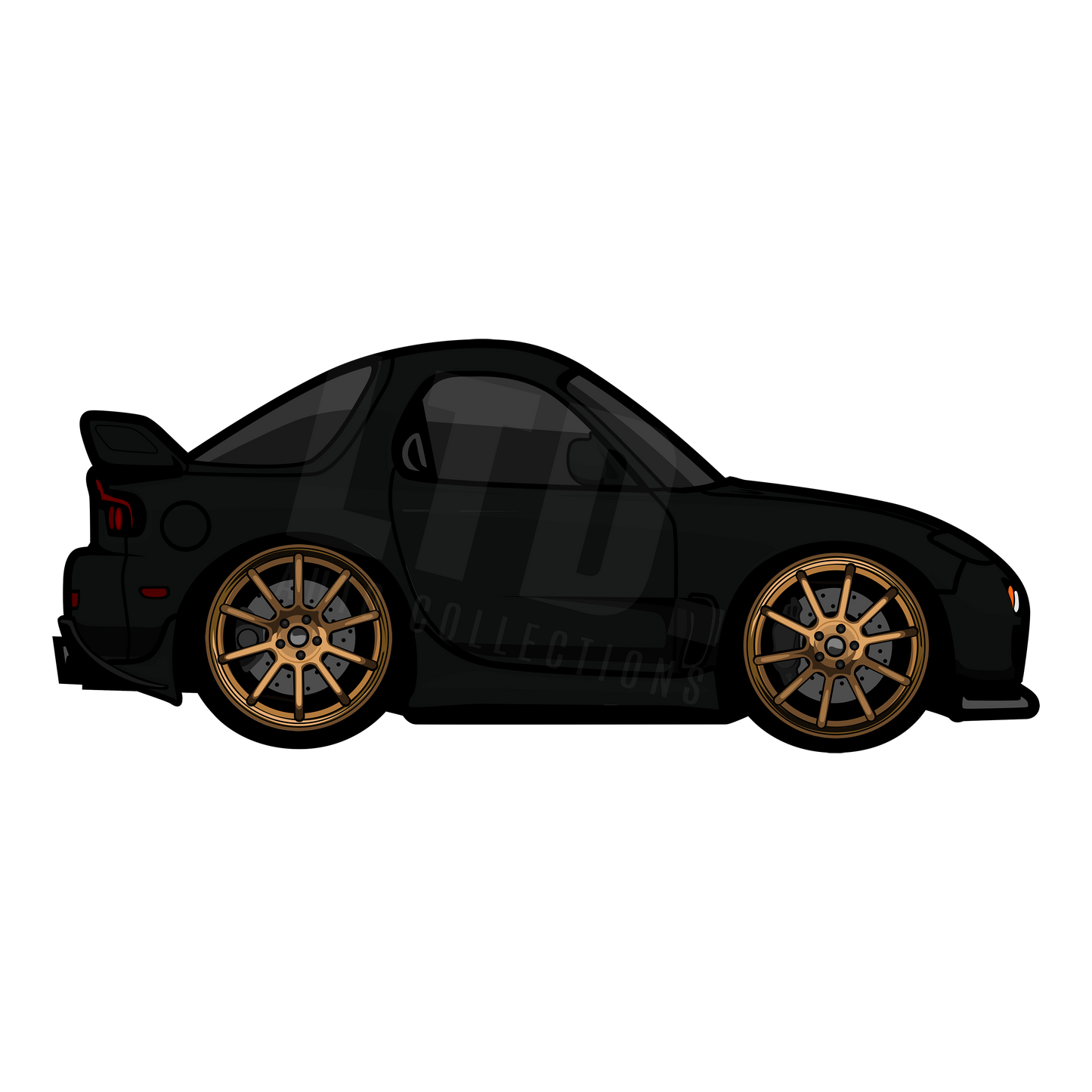 Mazda RX-7 FD3S Rug