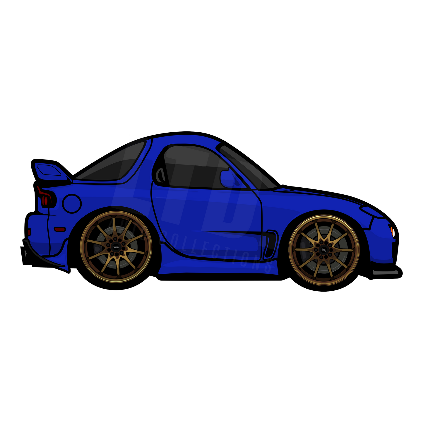 Mazda RX-7 FD3S Rug