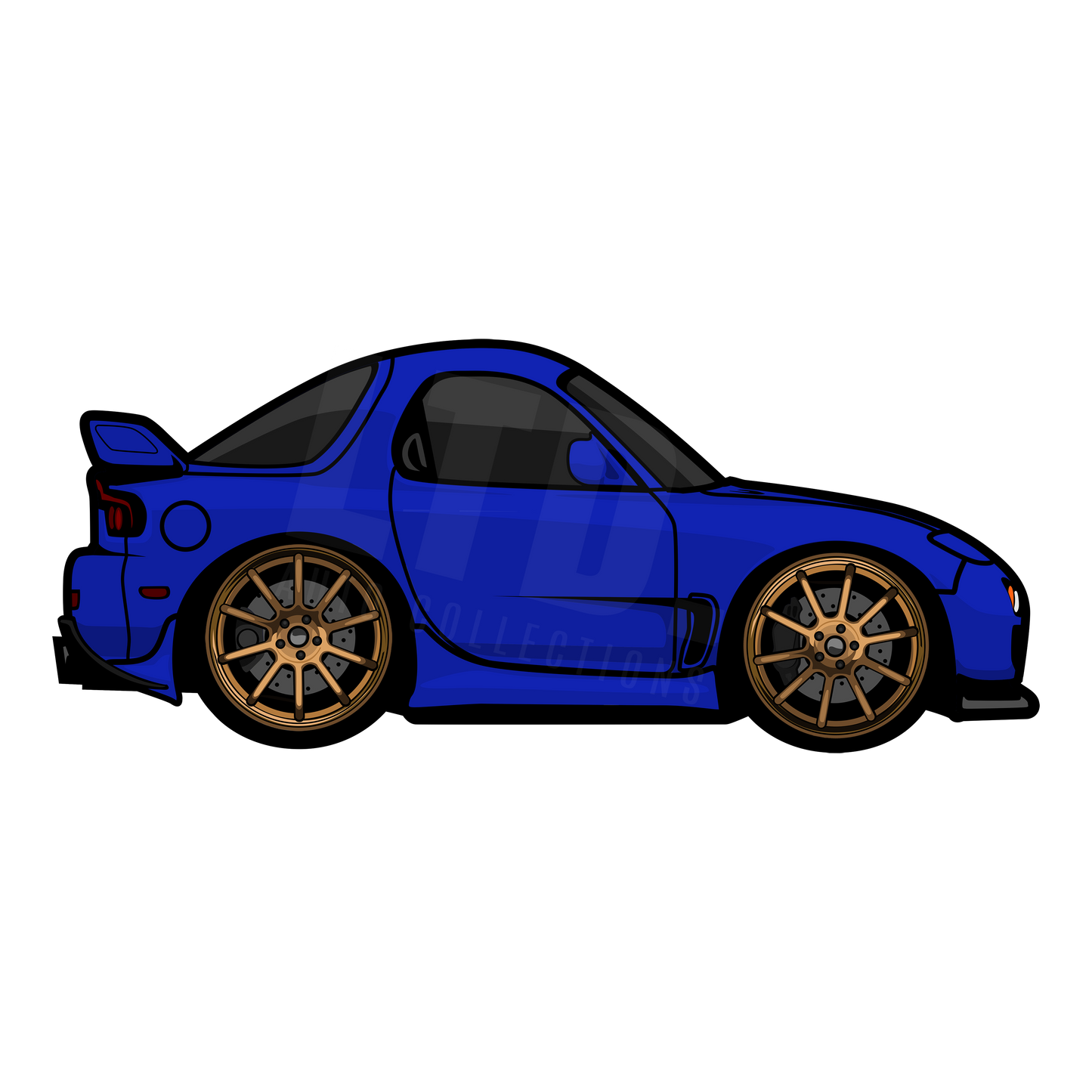 Mazda RX-7 FD3S Rug