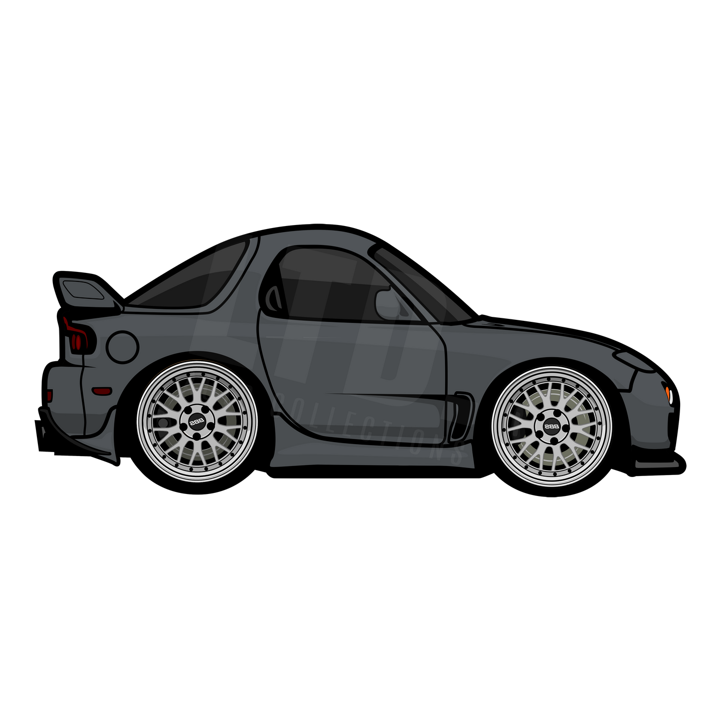 Mazda RX-7 FD3S Rug