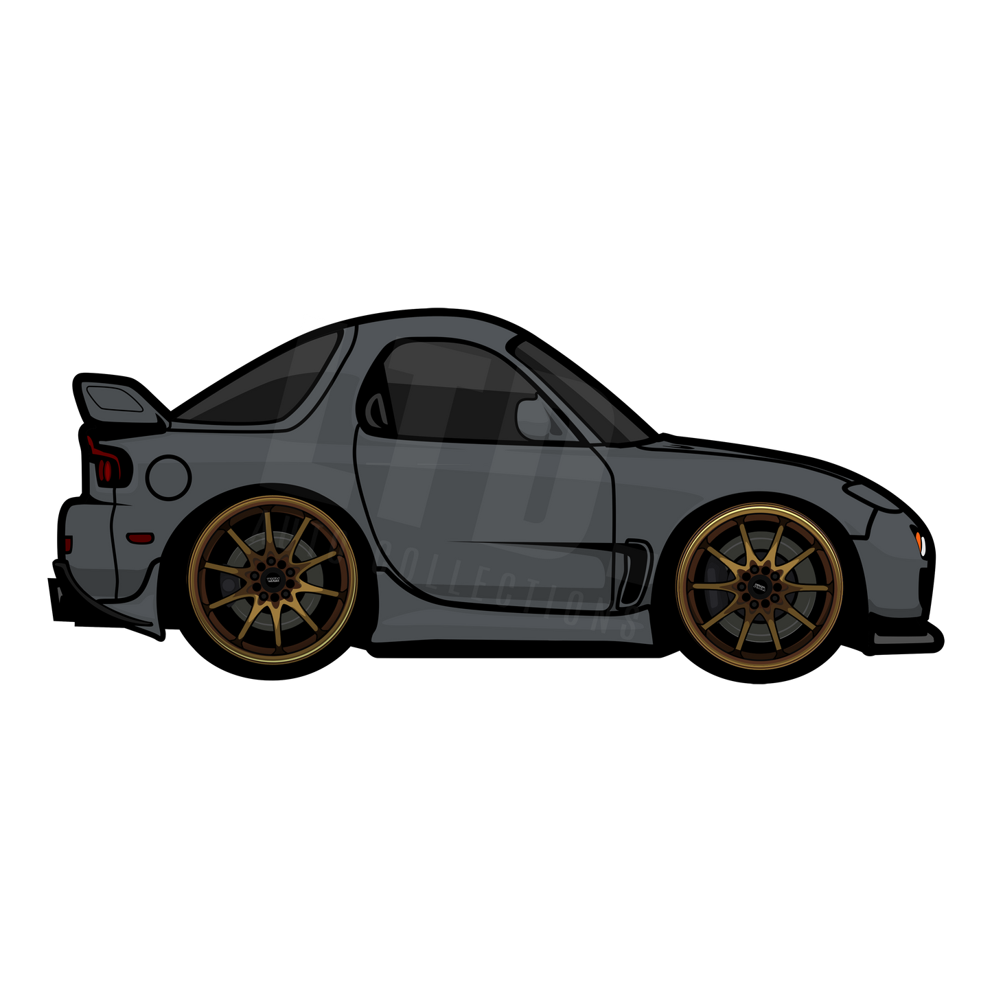 Mazda RX-7 FD3S Rug