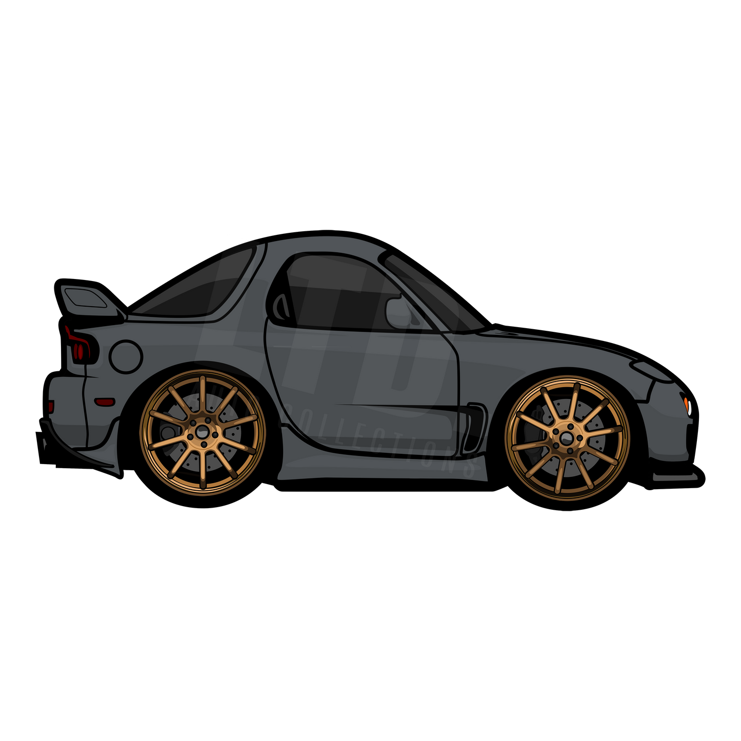 Mazda RX-7 FD3S Rug