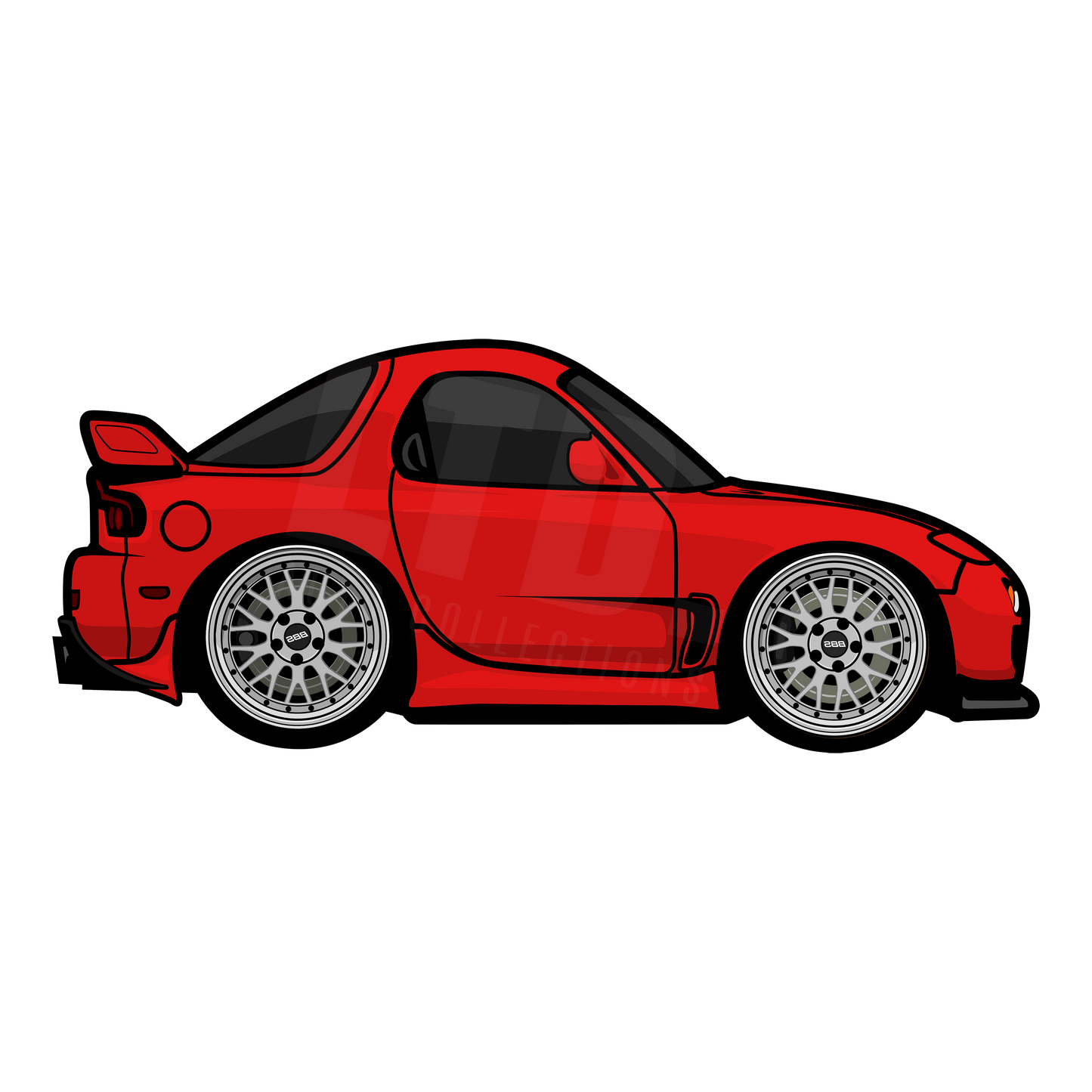 Mazda RX-7 FD3S Rug