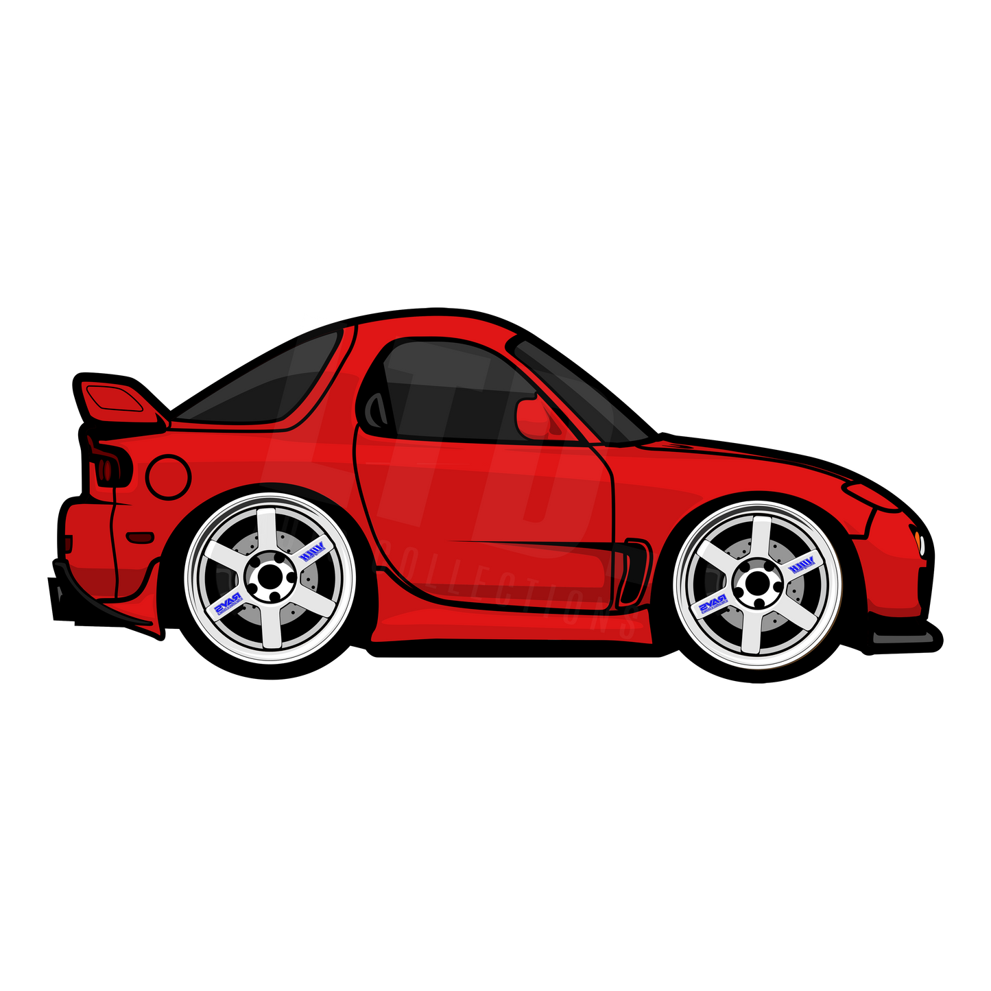 Mazda RX-7 FD3S Rug