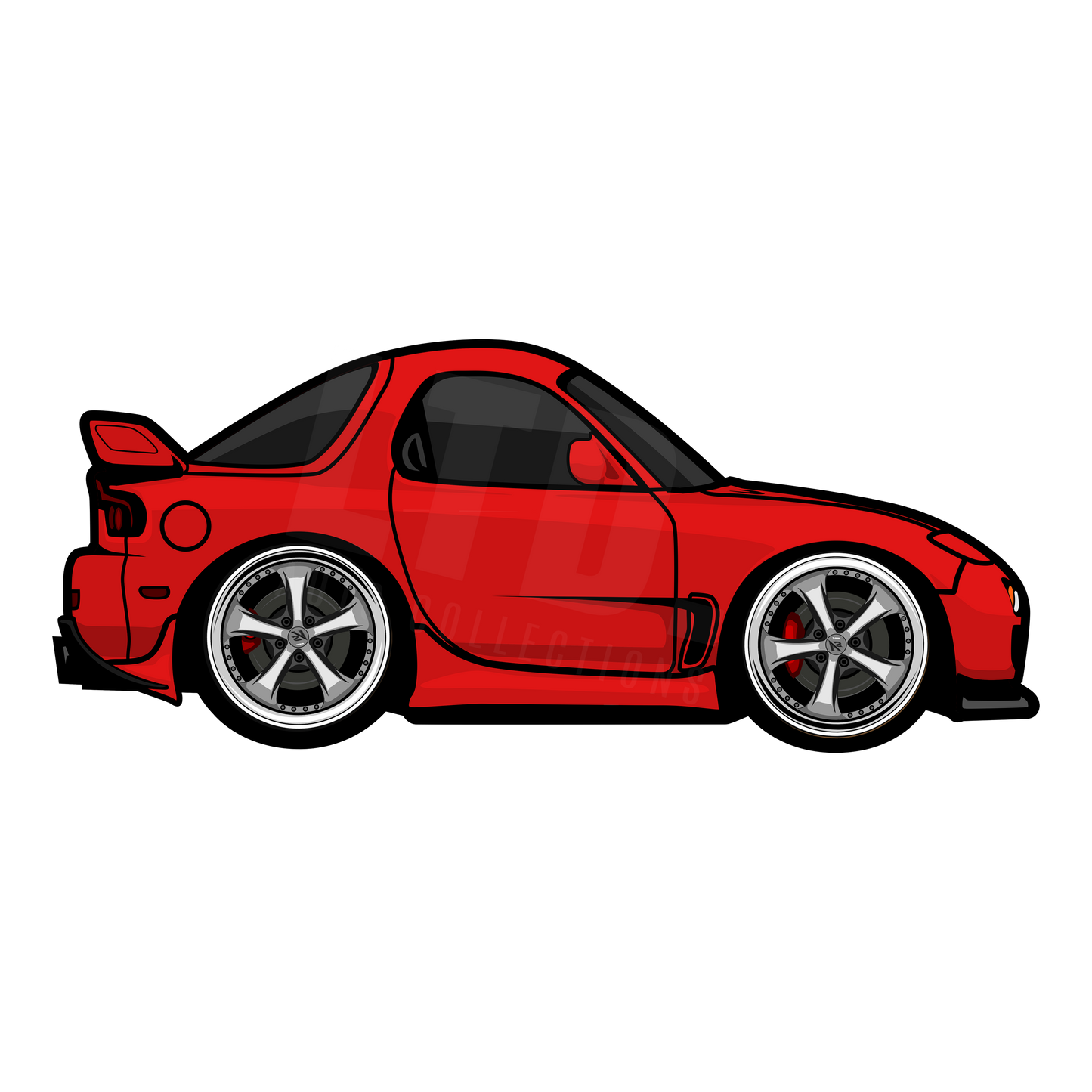 Mazda RX-7 FD3S Rug