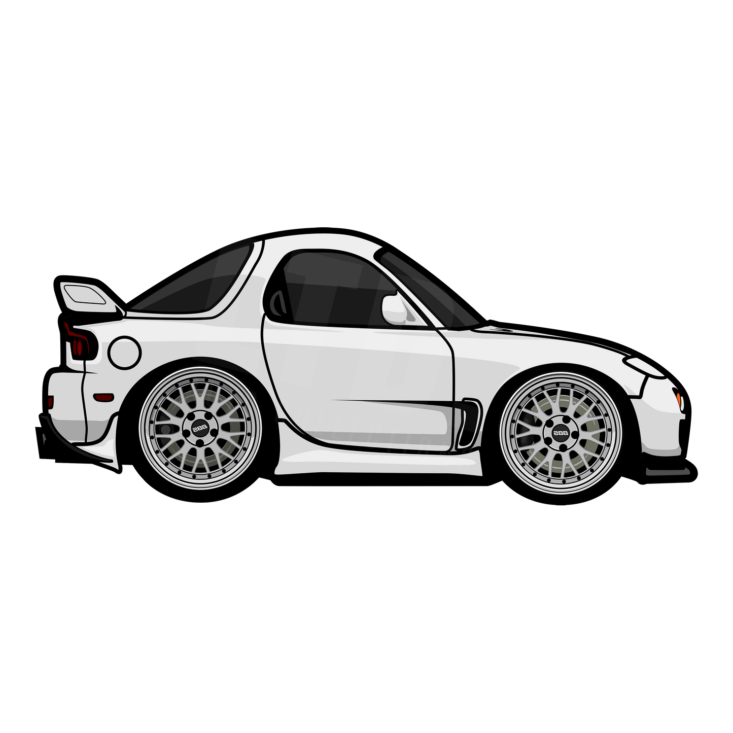 Mazda RX-7 FD3S Rug