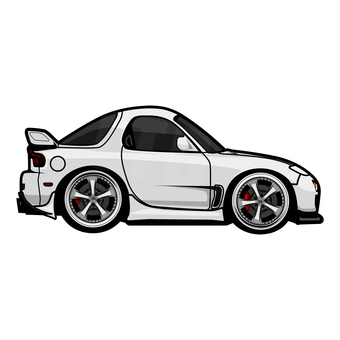 Mazda RX-7 FD3S Rug