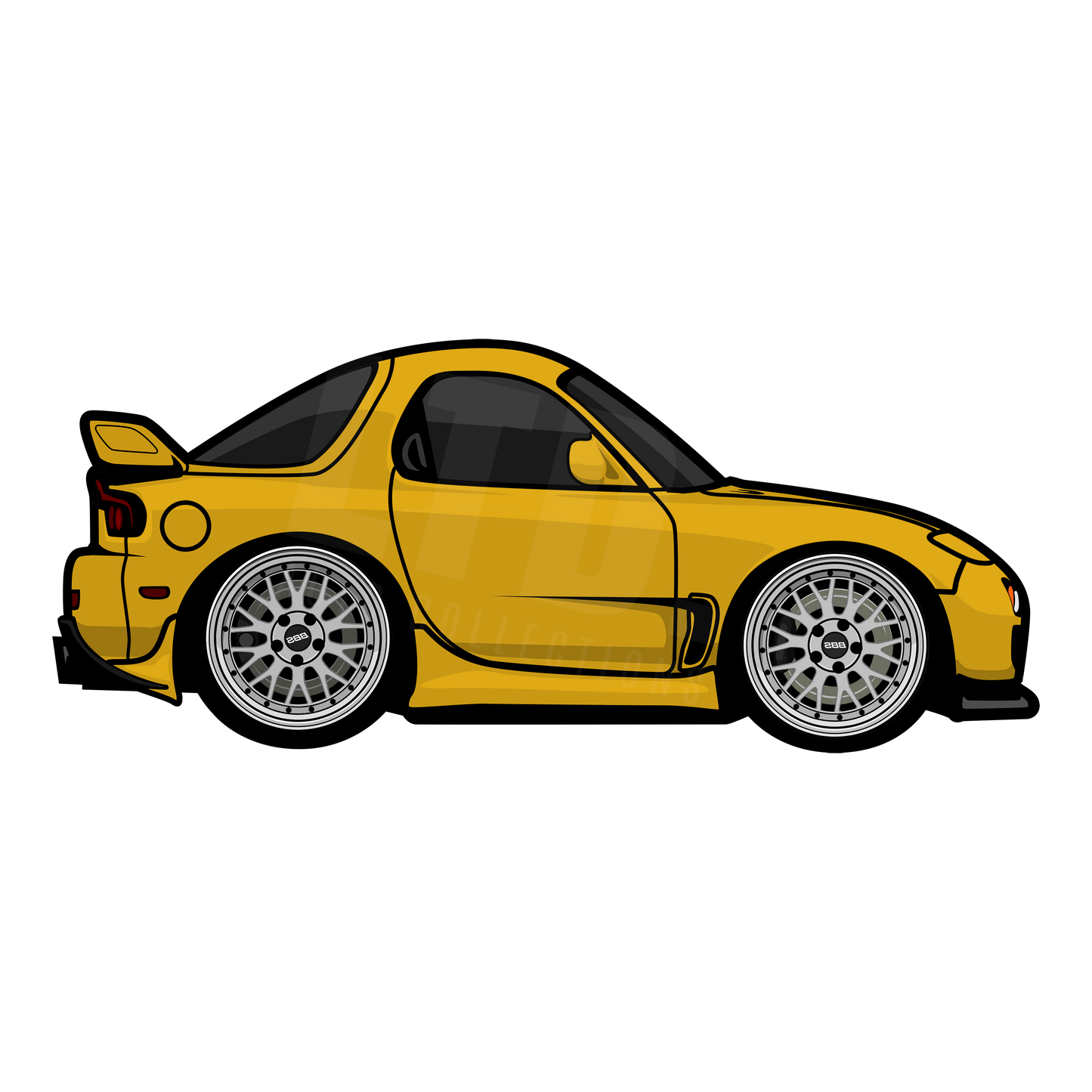 Mazda RX-7 FD3S Rug