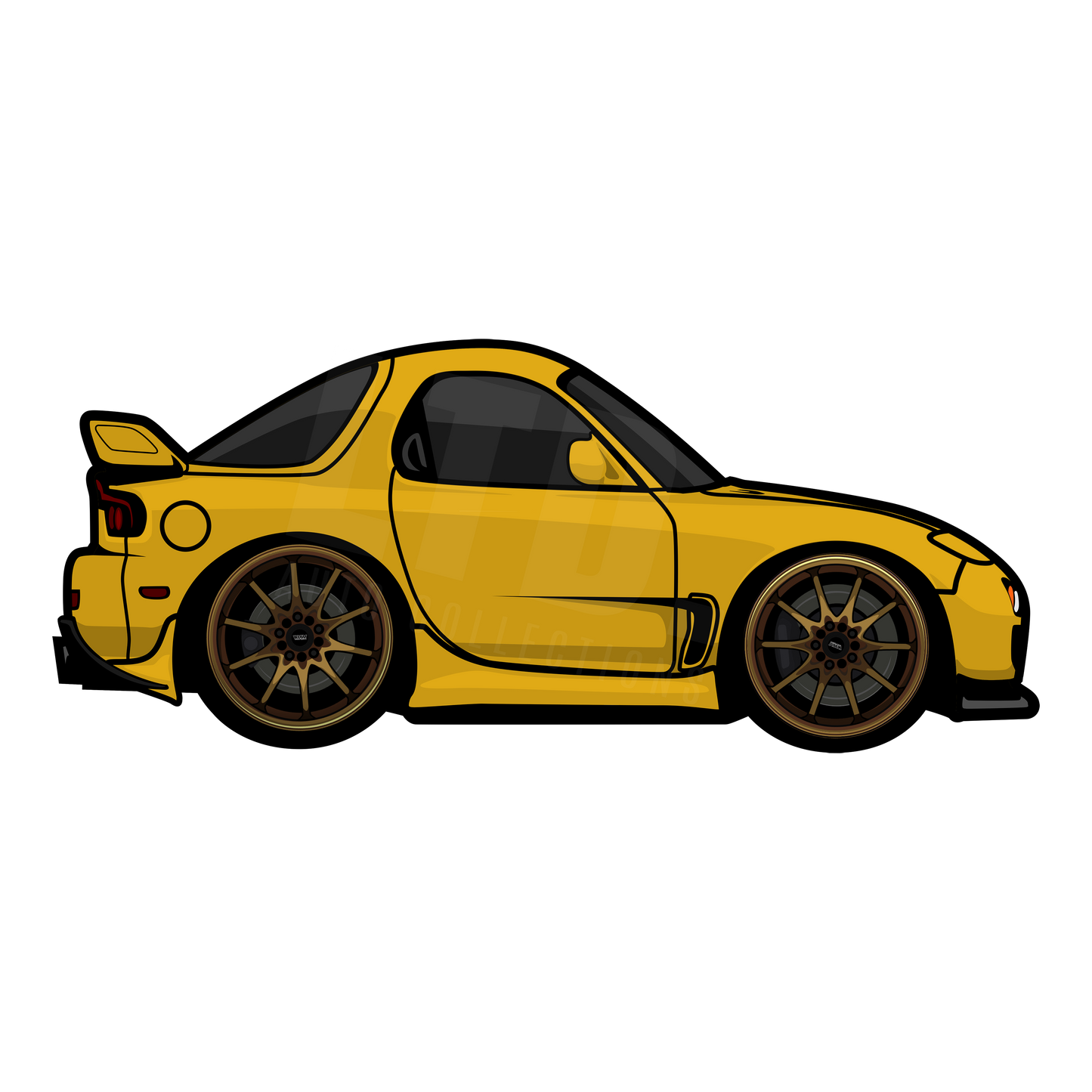Mazda RX-7 FD3S Rug