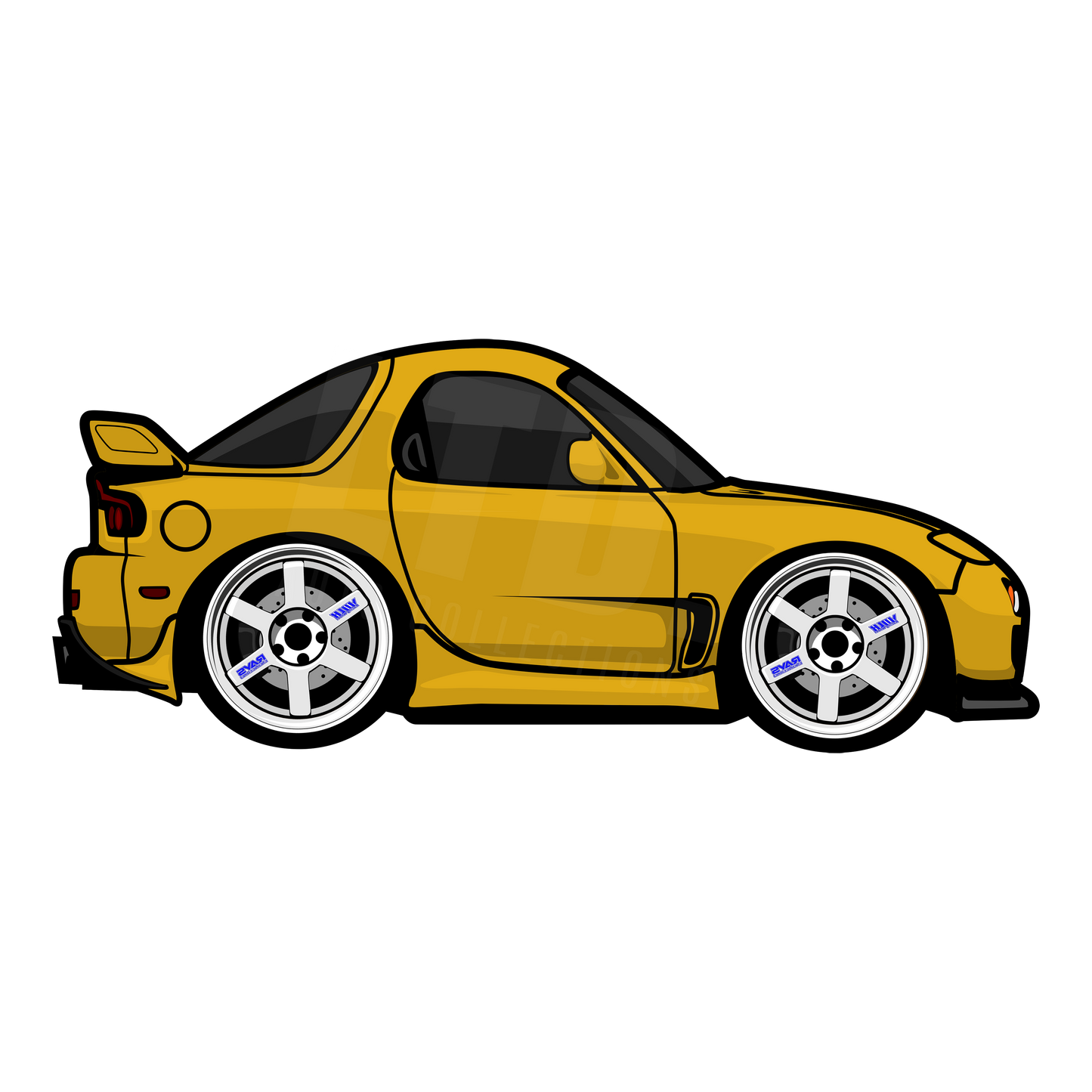 Mazda RX-7 FD3S Rug