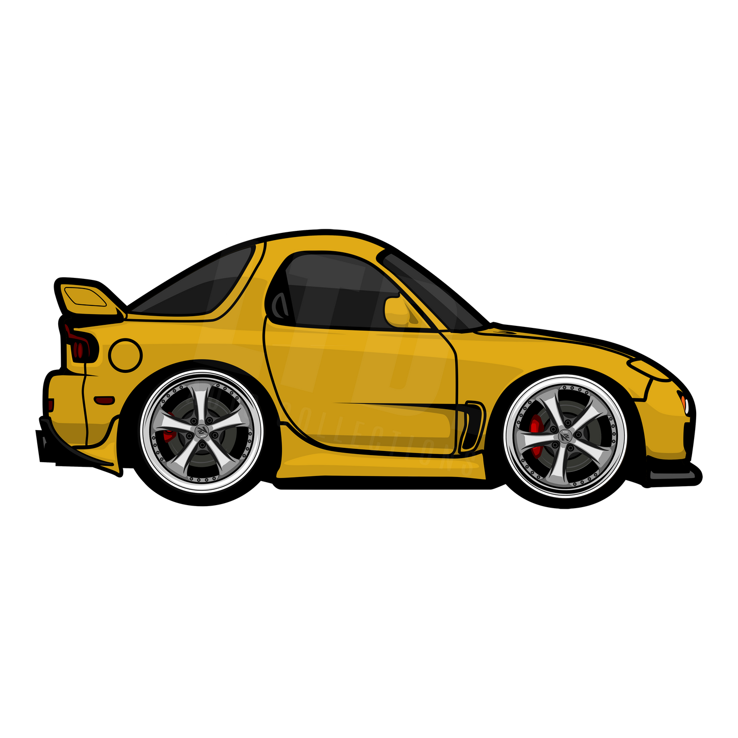 Mazda RX-7 FD3S Rug