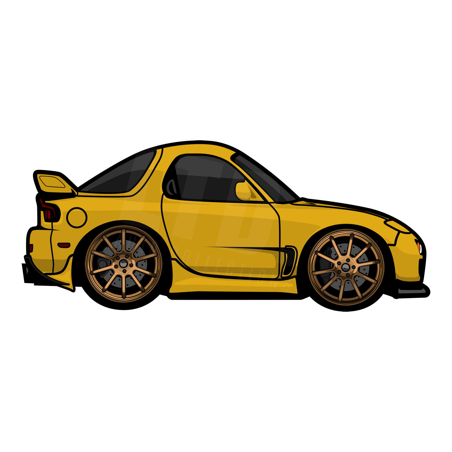 Mazda RX-7 FD3S Rug