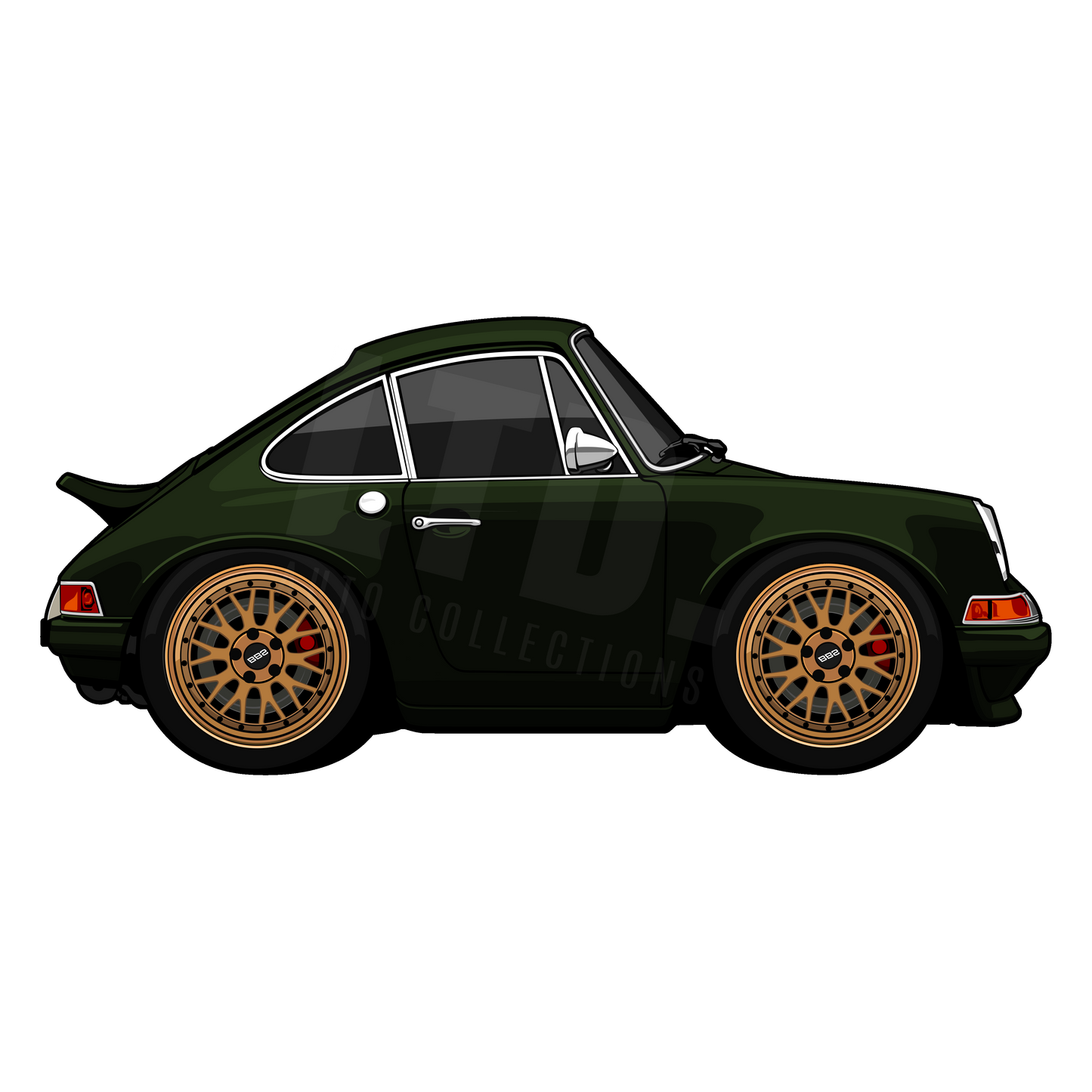 Porsche 964 JDM Style Rug