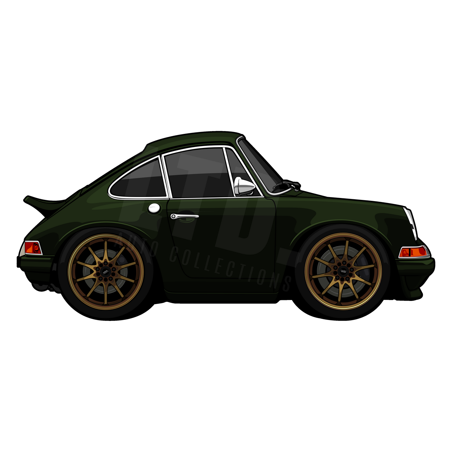 Porsche 964 JDM Style Rug