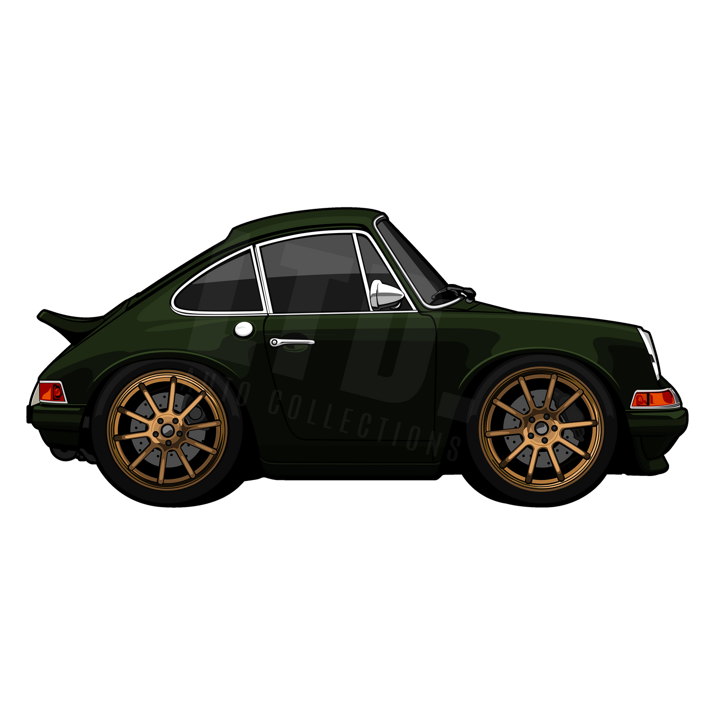 Porsche 964 JDM Style Rug