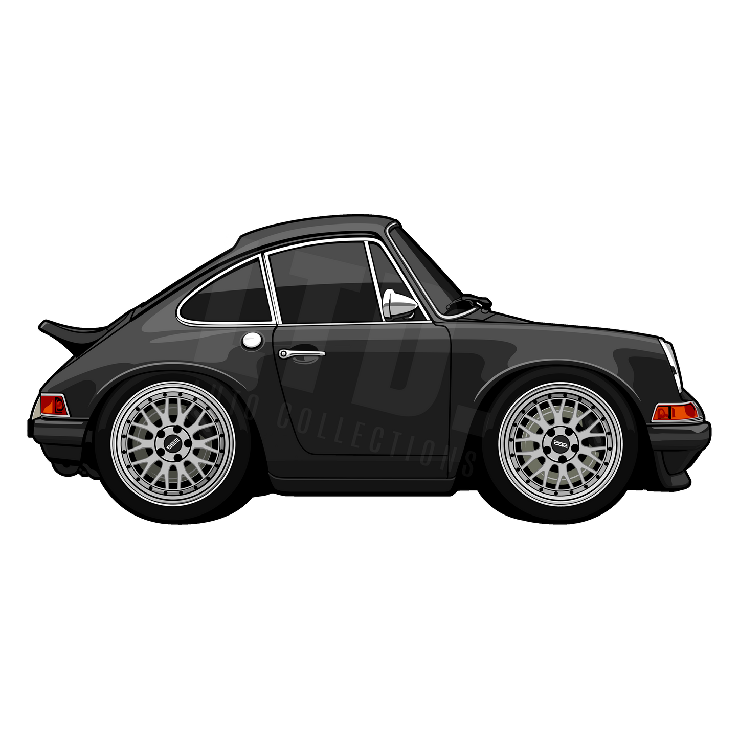 Porsche 964 JDM Style Rug