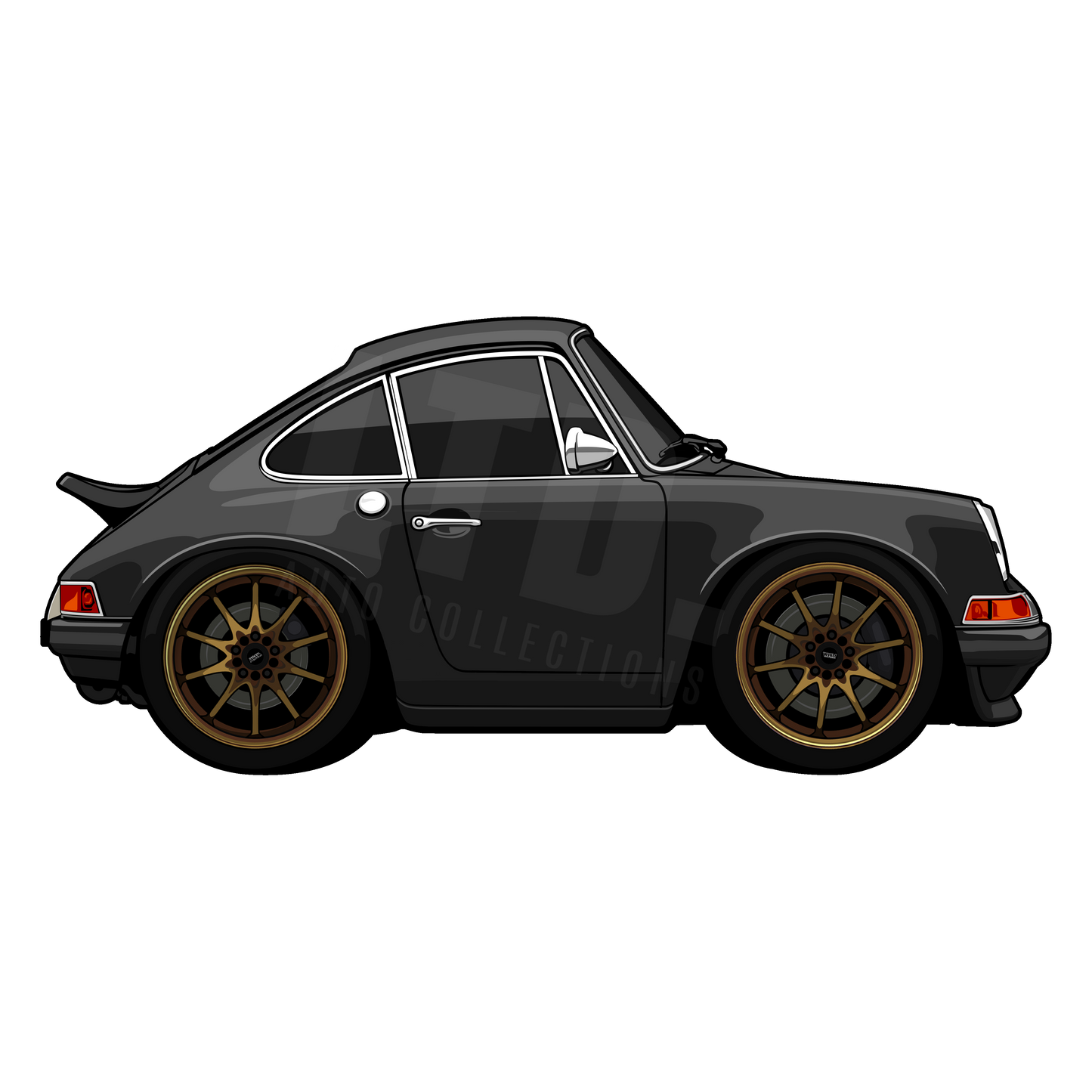 Porsche 964 JDM Style Rug