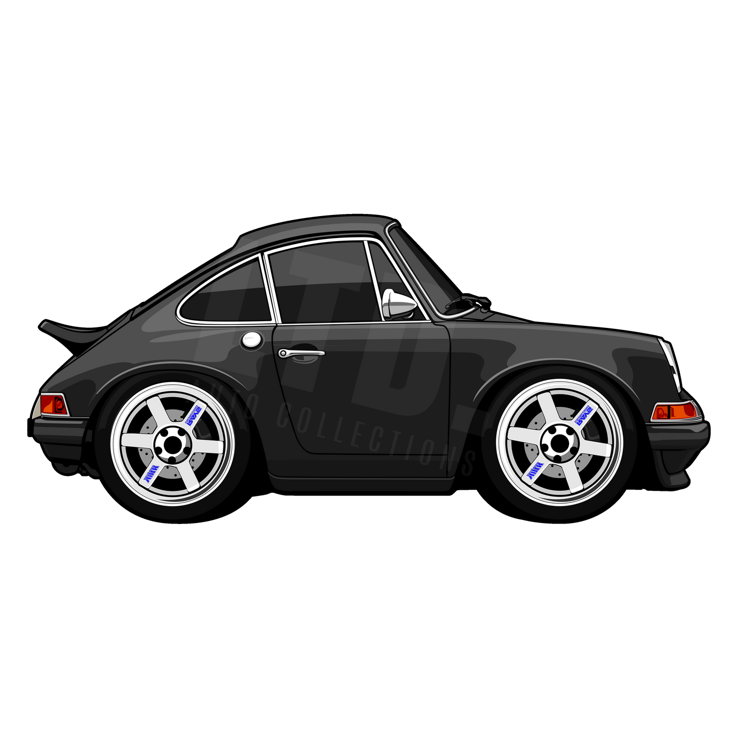 Porsche 964 JDM Style Rug