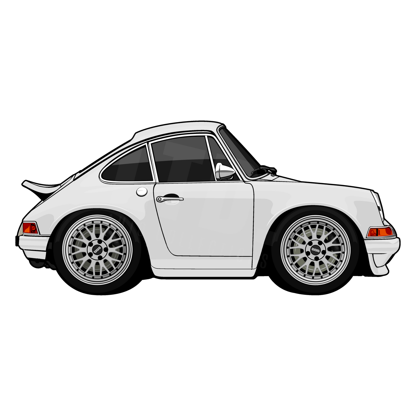 Porsche 964 JDM Style Rug