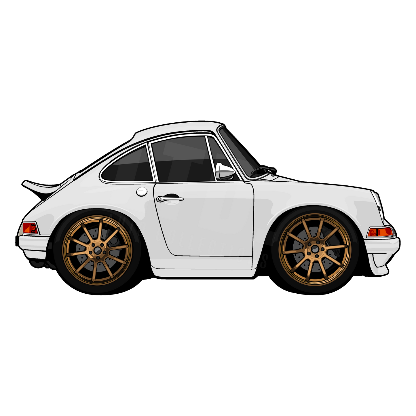 Porsche 964 JDM Style Rug