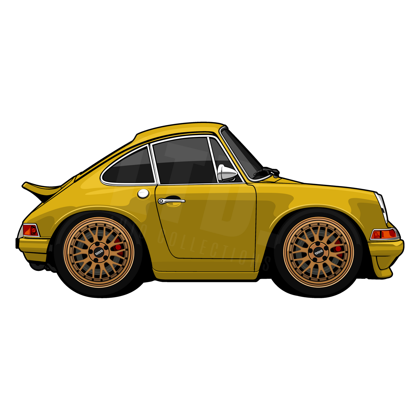 Porsche 964 JDM Style Rug