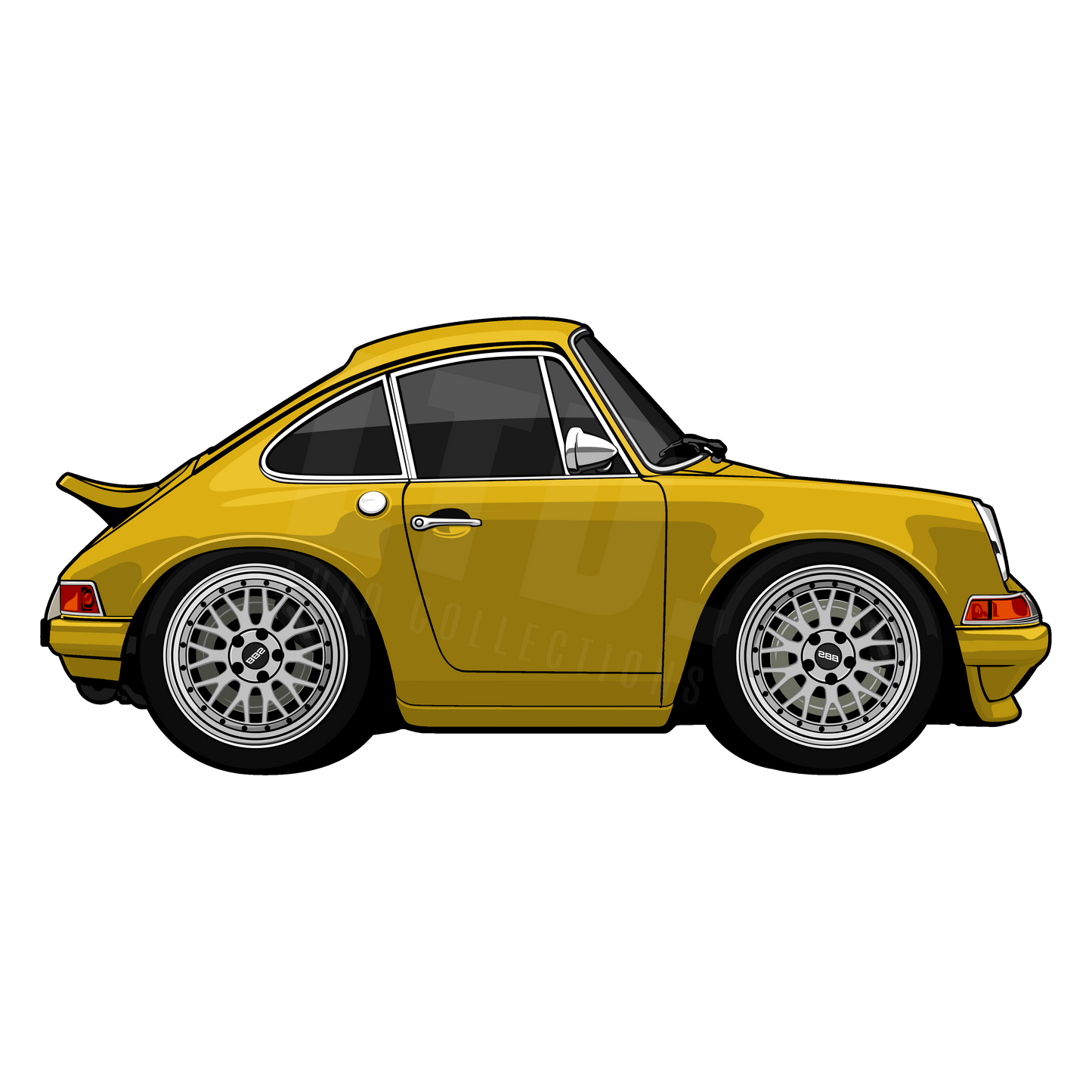 Porsche 964 JDM Style Rug