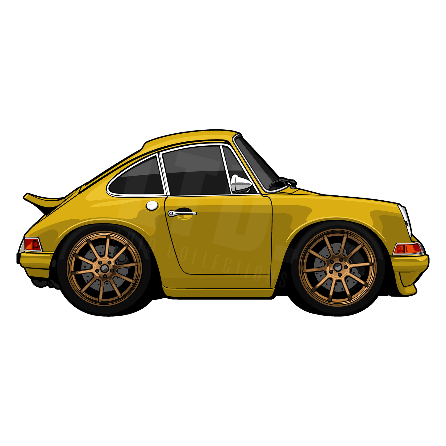 Porsche 964 JDM Style Rug