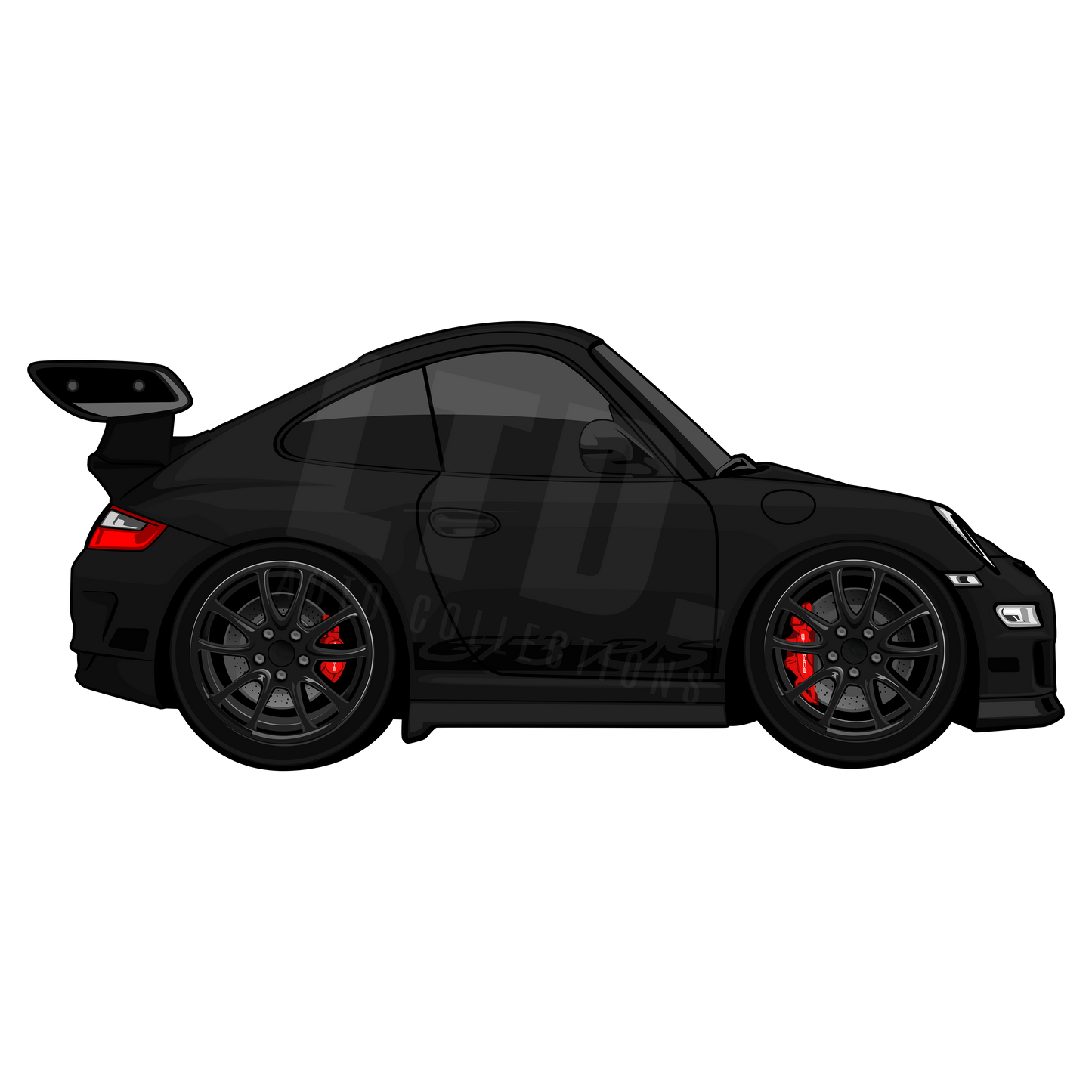 Porsche 997 GT3RS Rug