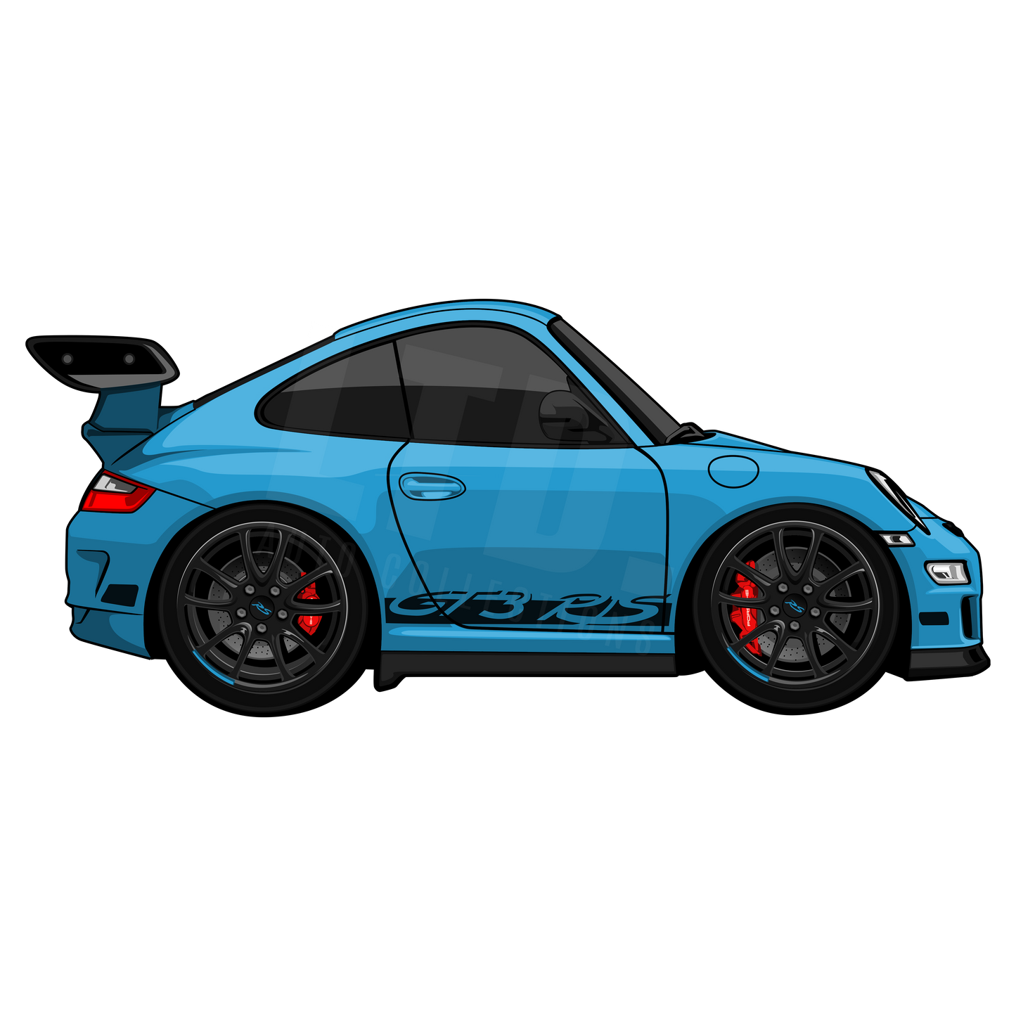 Porsche 997 GT3RS Rug