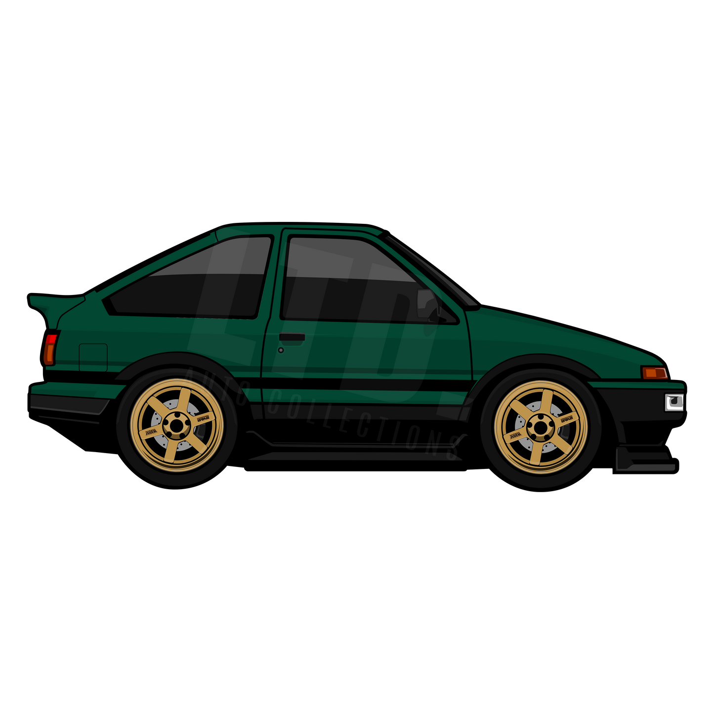 Toyota AE86 Trueno Rug