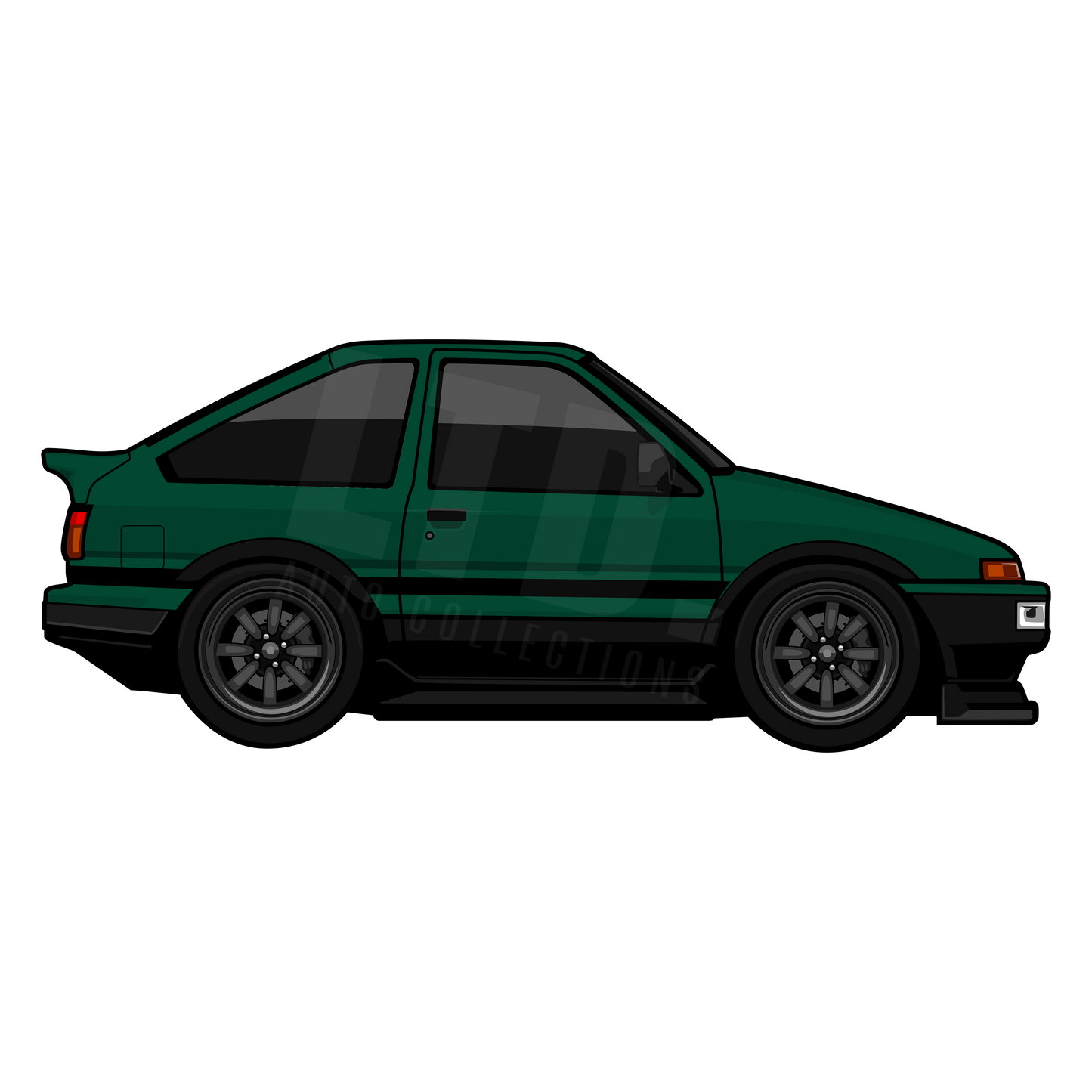 Toyota AE86 Trueno Rug