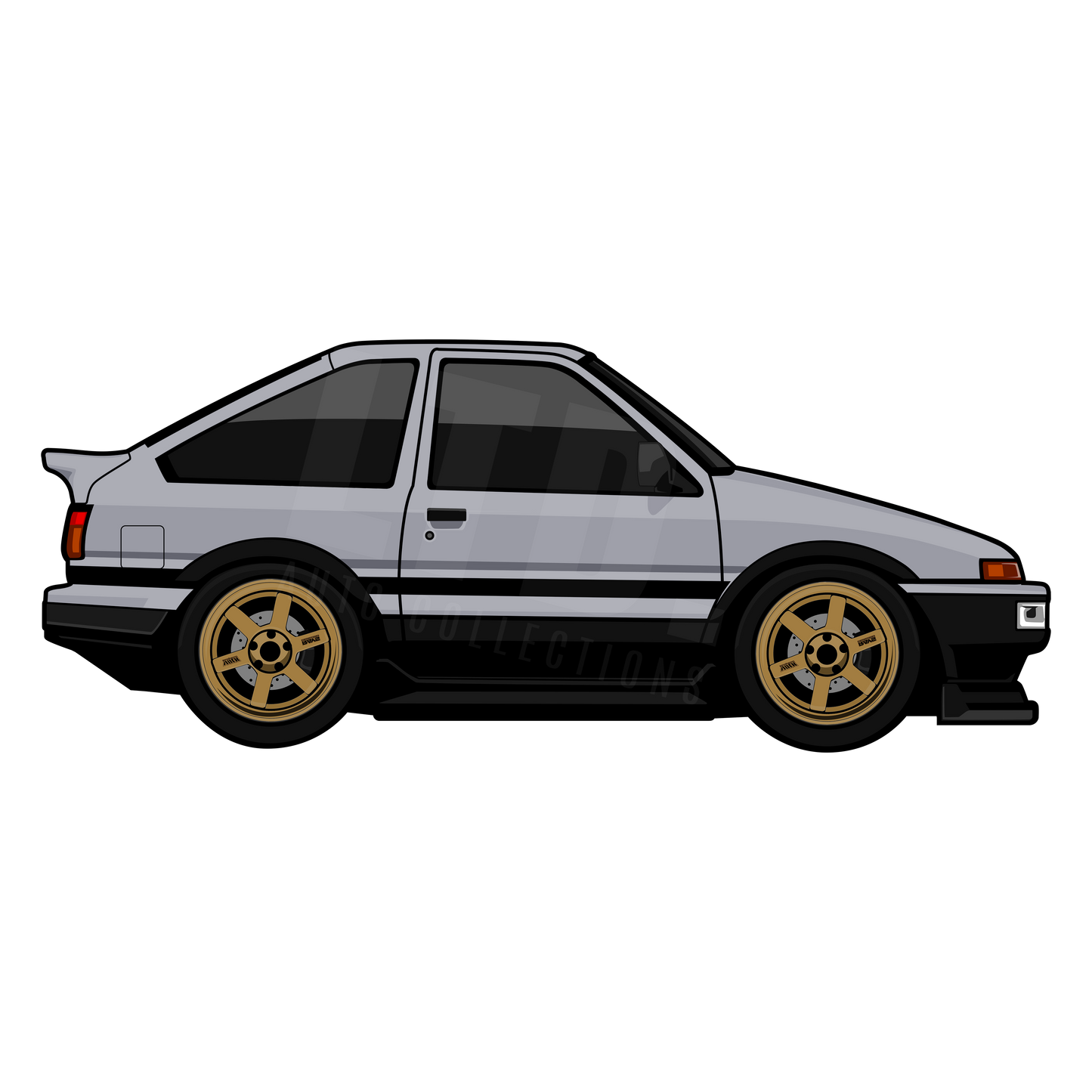 Toyota AE86 Trueno Rug