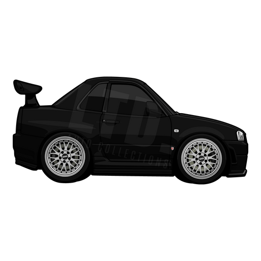 Nissan Skyline R34 GTR Rug