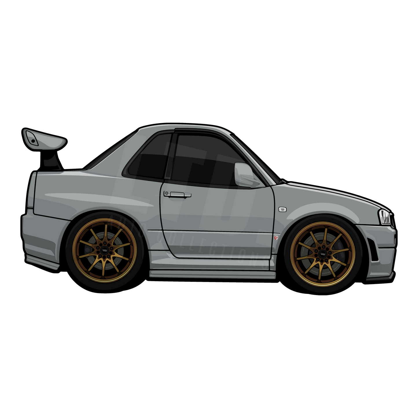 Nissan Skyline R34 GTR Rug