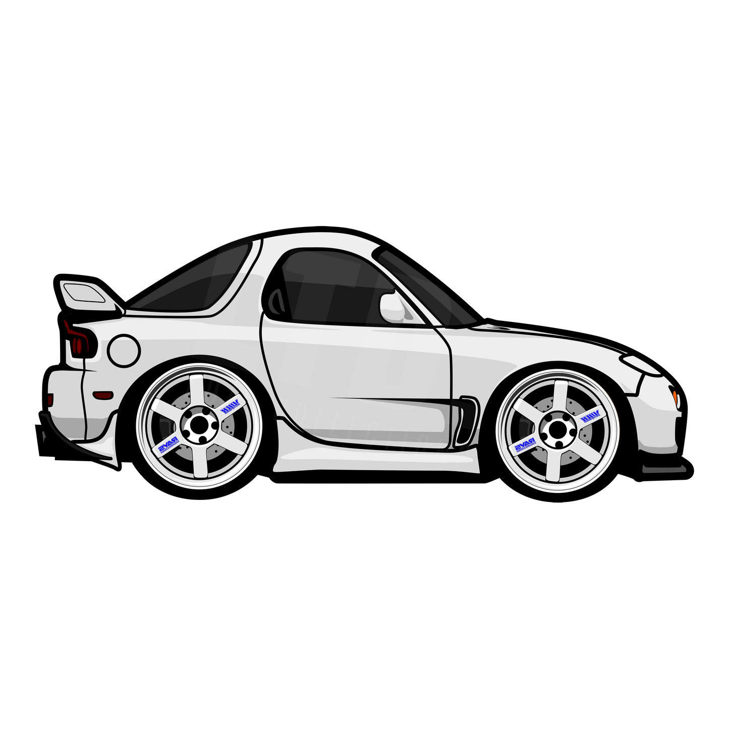 Mazda RX-7 FD3S Rug